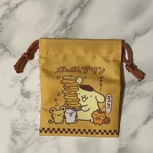 Sanrio 2025 - mini drawstring accessories bag - Pompom purin